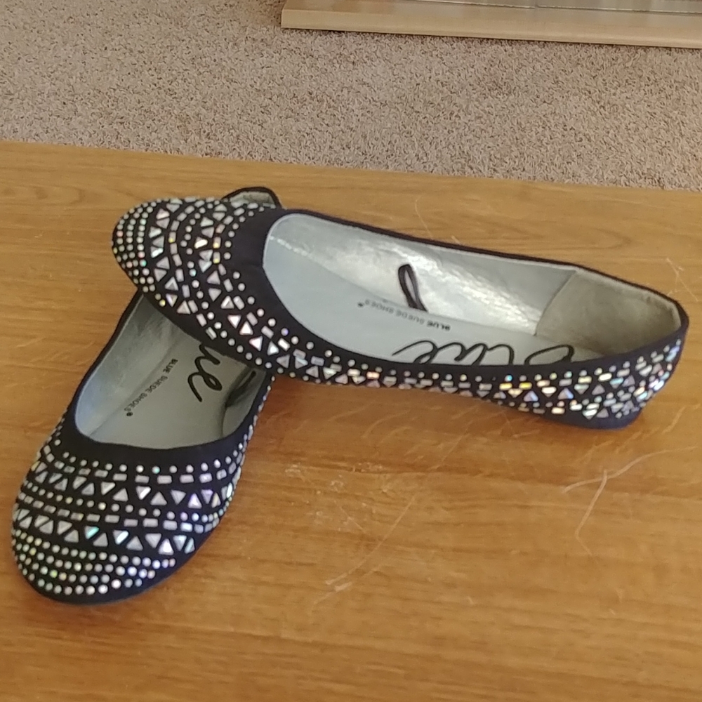 Sparkly flats